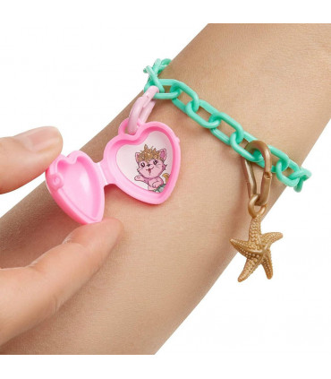 Doll Colour Reveal Peel Mermaid 25 Accessories Toy Gift For Kids GXV93