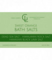 Bath Salts Relaxing blend Sweet Orange 330g Jar