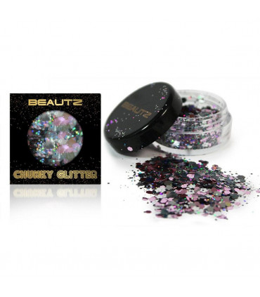 Chunky Silver Glitter