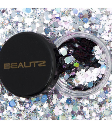 Chunky Silver Glitter