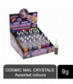 NAIL CRYSTALS Assorted 17g bottle - Sprinkle over wet nails & leave to dry