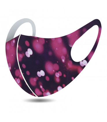 Face Mask Cotton Multicolour Small Single Layer Design 9 Eco-friendly Breathable