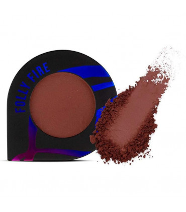 Folly Fire Pressed Matte Face Pigment Drop The Shade Secrets, Dark Mauve