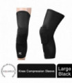 Knee Compression Sleeve, Large - Black