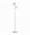 Modern Floor Lamp for Living Room Bedroom, 3 Light Tree Standing Lamp, Silver