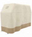 Barbecue Cover 300D Oxford Cloth Beige 188 x 71 x 125cm Weather-Resistant