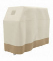 Barbecue Cover 300D Oxford Cloth Beige 152 x 66 x 115cm Weather-Resistant