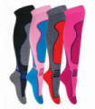 4 Pairs Adults Knee High Wool Ski Socks (SL305 Ladies)