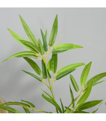 Artificial Bamboo Trees Green 15.5 x 120Hcm Decorative Plant Indoor/Outdoor