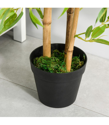 Artificial Bamboo Trees Green 15.5 x 120Hcm Decorative Plant Indoor/Outdoor
