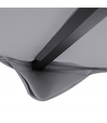 Gazebo Canopy Roof Top Replacement Cover Light Grey 300cm x 300cm x 18cm