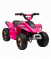 6V Kids Electric Ride on Car with Big Wheels 18-36 Months Toddlers Pink