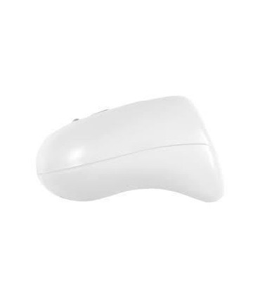 Alarm Clock White Large LCD Display Sleek Design 13.75x21.12x2 cm 0.60 kg