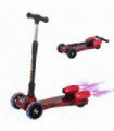 Child Wheel E-Scooter Red 3-6 Yrs Light Music Water Spray 63-81H x 62L x 27W cm