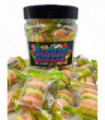 Gummy Sour Burgers Jar 30 Pieces Candy Lovers Fun Unique Burger-Shaped