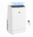 Portable Air Conditioner 14,000 BTU White ABS Plastic 47W x 39.4D x 77Hcm