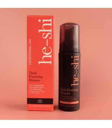 Self Tan Dark Foaming Mousse - Dark Tan - Quick Dry - Easy to Apply - 150ml