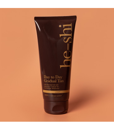 Self tan He-Shi Day to Day Gradual Tan 200ml - Nourishing cream tan