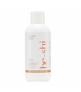 He-Shi Classic Gold Spraytan 1L (8%) - Medium - No Smell Self Tan