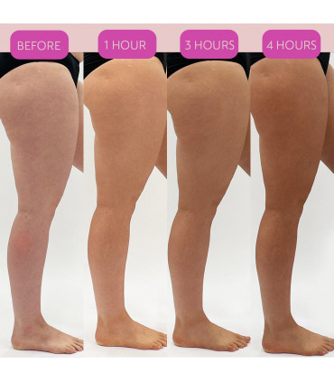 He-Shi Rapid 1 Hour Liquid Self Tan - Medium to Dark Tan - Quick Dry