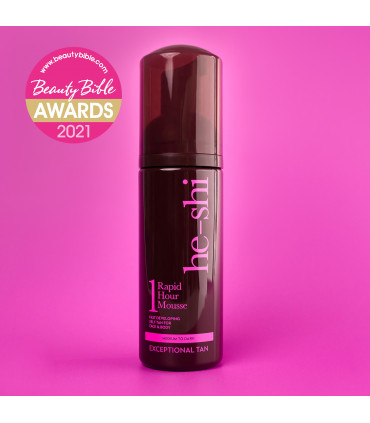 He-Shi Rapid 1 Hour Mousse  - Medium to Dark Self Tan - Quick Dry