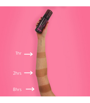 He-Shi Rapid 1 Hour Mousse  - Medium to Dark Self Tan - Quick Dry