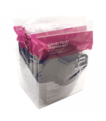 He-Shi Luxury Velvet Tanning Mitt - Prevent tan stains - double sided