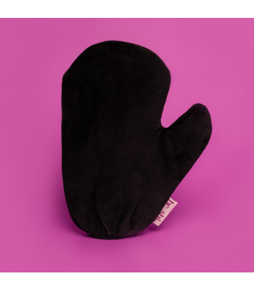 He-Shi Luxury Velvet Tanning Mitt - Prevent tan stains - double sided