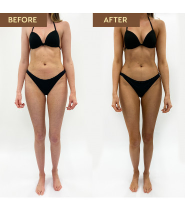 Spray tan He-Shi Rich Bronze 1L (10%) - Dark Tan Self Tan - Medium to Dark Skin