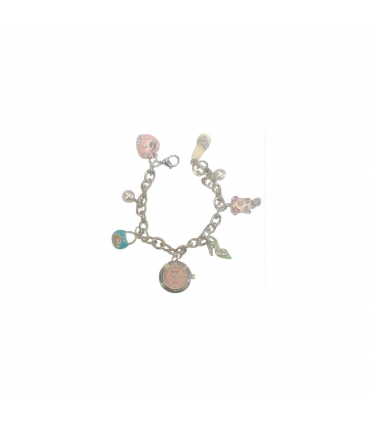 Watch Imperial Ladies Girls Mini Dial with Hanging Charms on Bracelet Strap