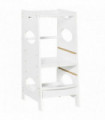 Kids Step Stool Toddler Kitchen Stool w/ Adjustable Standing Platform