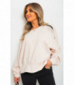 Long Sleeve Knitted Jumper With Tassel Detail