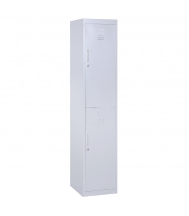 1.8m Locker Office Cabinet Storage Cold Rolled Steel  Storage Shelves Vinsetto