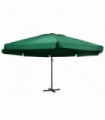 47371 Outdoor Parasol with Aluminium Pole 600 cm Green