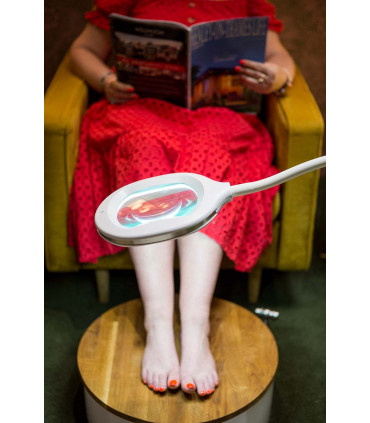 3in1 Floor Magnifier White