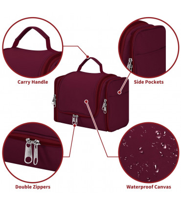 TOILETRY BAG PURPLE 1010187