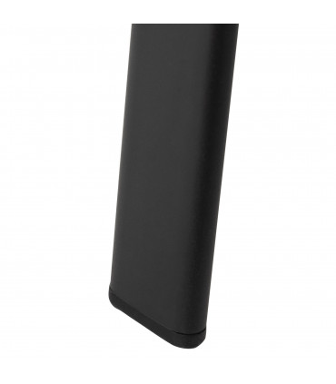 Garden Dining Table  Tempered Glass Top Steel Frame 106.5cm x 106.5cm x 71cm