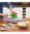 6 in 1 Kitchen Slicer Grater Cheese Vegetable Cutter Spiralizer