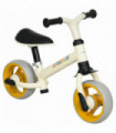 8" Baby Balance Bike w/ Adjustable Seat, Puncture-Free EVA Wheels - Orange