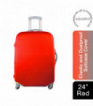 AQ High-Quality Elastic And Dustproof Suitcase Cover 24" Red