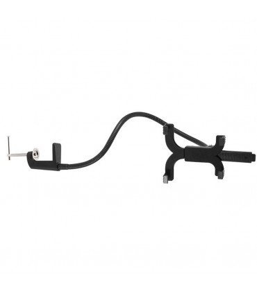 AQ 360 Aluminium Alloy Rotating Tablet Holder Adjustable Gooseneck -Black