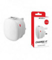 Advanced Accessories Charge-iT Premium USB Mains Charger Adapter 2.1Amp-white