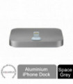 Aquarius Aluminium Phone Dock Compatible with Eight-Pin Devices, Space Grey