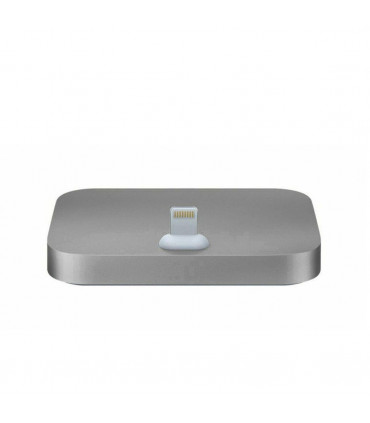 Aquarius Aluminium Phone Dock Compatible with Eight-Pin Devices, Space Grey