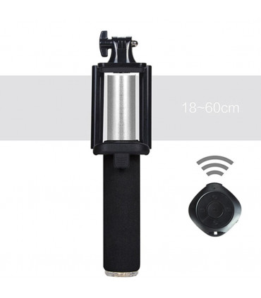 Aquarius Selfie Stick with Video Function - Silver