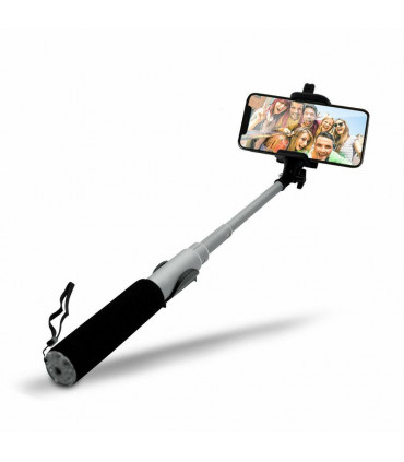 Aquarius Selfie Stick with Video Function - Silver