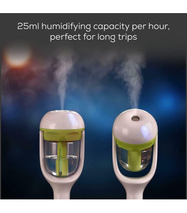Aquarius Portable Car Humidifier & Aroma Diffuser  25ml per Hour with 2 Hour