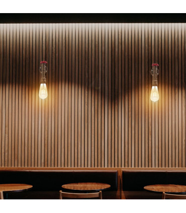 Metal Brushed Copper Vintage Industrial Retro arm Water Pipe Lamp Pendant Light