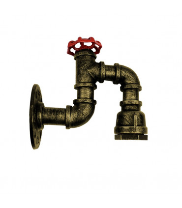 Vintage Retro Lamp Wall Light E27 60W Dimmable Non Dimmable Bulb Brushed Brass