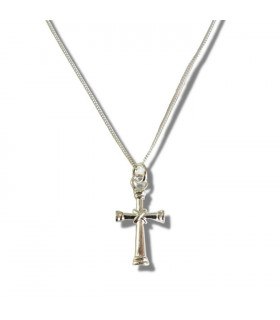 Cross Silver Necklace